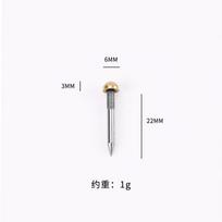 10PCS Upholstery Nails Solid Brass Retro Rustproof Decorative Studs Thumb Tacks for Furniture DIY Sofa Repair Home Renovation A1