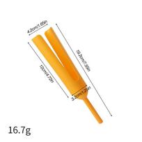 Nerūdijančio plieno dešros pjaustytuvas, spiralinis dešrainių pjaustytuvas ir iešmelių įrankis BBQ gatvės maistui Sausage Cutter-OPP Bag orange