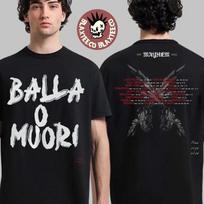 Lady Gaga The Mayhem Ball Tour  2026 Balla O Muori Dance Or Die TShirt Unisex T-Shirt XXL white