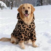 Šiltas žiemos džemperis dideliems šunims Auksinis retriveris Labradoras Borderkolis Samojedas Storas vilnos pamušalas Gyvūno paltas 3XL Recommended for 80-100 cm neck circumference