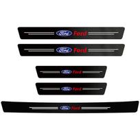Automobilio durų slenksčio apsauginė lipdukas Ford STline Focus Fiesta Mondeo Explorer Transit Ranger MK2 MK3