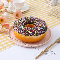 17Cm Super Big Size Fake Donut Food Wedding Birthday Decoration Festive Party Supplies Artificial Simulation Doughnut Model 17CM
