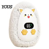 Rapid Heating Pocket Warmer Cute Plush Hand Heater, Rechargeable Electric Portable Soft Mini Heater for Gifts Warm Winter Outdoor Commuting And Office ruda