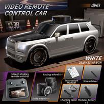 Portable 911S RC Off-road with Cars 4.3- Inch Large Screen 4K HD Camera One Click Drift Camera Lifting Design LED Lighting Christmas Children’s Gifts 1 battery juoda