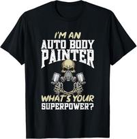 NEW LIMITED Auto Body Painter Paint, Car Painter Car Detailer T-Shirt Unisex T-Shirt XXXL gray