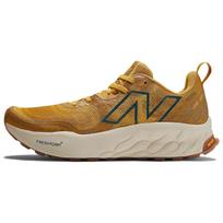 New Balance Fresh Foam X Hierro v8 sviestinis giliai mėlynas vyriški sportbačiai rusvos imbiero-citrinos spalvos MTHIERF8 42.5 brown