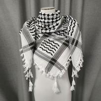 Manufacture Scarves Shemagh Keffiyeh Palestine Arab Style Kufiya Arafat Hatta  Cotton Unisex Shawl Colorful Combination žalia