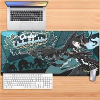 Game Zenless Zone Zero ZZZ Hoshimi Miyabi teclado mousepad Mouse Mat DeskMat With Pad Gaming Accessories Prime Gaming mouse pad SBD400x900x3mm
