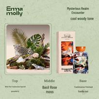 Emma Molly Jungle Illusion Alcohol-Free Aroma Diffuser - Large Capacity, Long-Lasting Fragrance, Perfect Birthday Gift gray
