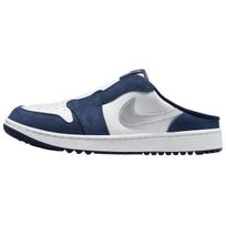 Jordan Air Jordan 1 Leather Breathable Low top Casual Shoes Men's White Blue FJ1214-102 36 white