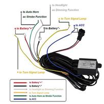 Drl valdiklis Automobilio Automatinis LED dienos žibintų relės diržas Pritemdytuvas onesize black