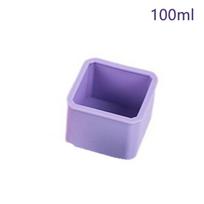 Silicone Lunch Box Dividers Bento Lunch Box Dividers Lunch Dividers Dish Cups Salad Dressing For Kids Lunch Accessories purple small blue