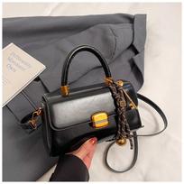 Premium Retro Solid Color PU Leather Women's Shoulder Bags Fashi Luxury Ladies Crossbody Bag Casual Versatile Female Handbag With pendant