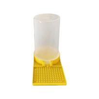 Lightweight Practical Bees Waterer Entrance Feeder Plastic Beekeeping Tool Farm Garden Water Feeding Accessories L white