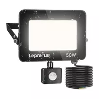 LEPRO 340006-DW-EU 50W 5000K IP65 LED prožektorius su judesio jutikliu