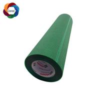 Flexo Printing Double Side Adhesive Tape Supplier ,4.5m*310mm*0.1mm žalia