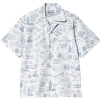 Carhartt WIP SS25 Solid Color Shirt Men shirts I034550-2UM-XX M white