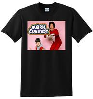 MORK AND MINDY T SHIRT robin williams tv show season 1 2 3 4 SMALL MEDIUM L XL XXL pink