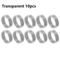 Joystick Protectors Anti-Scratch Elastic Invisible Rubber Rings for Steam Deck ROG Ally Handheld Consoles 8 Pcs A gray