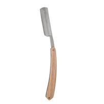 Rosewood Classic Wood Grain Barber Shaver Straight Edge Razor Folding Shaving Knife gray