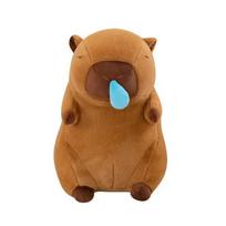 4Pcs Big Snot Bubble Kapibala Stretch Snot Capybara Capybara Doll Cute Doll Plush Doll Toy Ragdoll Birthday Gift 20-25cm