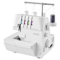 VEVOR overlock siuvimo mašina, 1250 dygsnių per minutę, 2-3-4 siūlų galimybė, 0,7-2 reguliuojamas diferencialinis padavimas 32 x 28 x 32 cm
