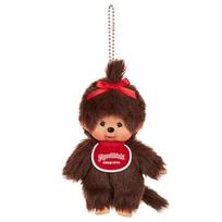 Sekiguchi Monchhichi Keychain Girl 226931 H16W8.5D5.5cm