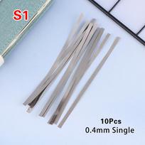 Dantų metalo poliravimo šlifavimo juostelė Vienpusė/Dvipusė 0,4/0,6 mm Dantų šlifavimo įrankis Paviršius Dantų gydytojas Balinimo medžiagos double gray