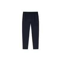 Anta Thompson KT Basketball Series Courageous Unstoppable Solid Color Straight Leg Knitted Sports Pants Men bottoms Black 152331320-1 L black
