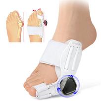 Hallux Valgus Orthotic Device Big Foot Bone Protrusion Overlapping Toe Separator 3D Knob Adjustable Orthotic Device beige