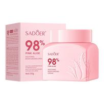 Pink Aloe Vera Soothing Moisturizer 50g Hydrating Moisturizing Cream Skin Care Products 1 white