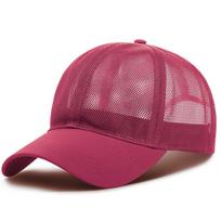 Full Mesh Sun Protection Caps Quick Dry Adjustable Summer Baseball Cap Breathable Golf Running Fishing Hat For Man Women Unisex tamsiai mėlyna spalva