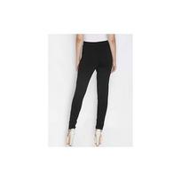 Lyra Women Solid Premium Cotton Kurtipant | Mid-Waist | Fashionwear L white