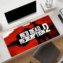 Game RRed Dead RRedemption   Mouse Pad Nonslip Rubber Computer Mat Gamer Balance Decoracion Deskmat Laptop Office Large 40x80x0.2cm red
