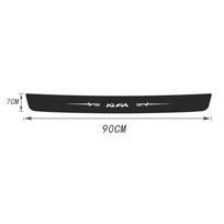 BXQT3 For Ford KUGA Logo Car Door Sill Protector Sticker Waterproof Anti Scratch Guard Plate Decal Auto Modification Accessories black