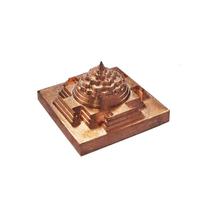 Pure Copper Maha Meru Shree Yantra Solid for Puja Use at Home/Maha Meru Shri