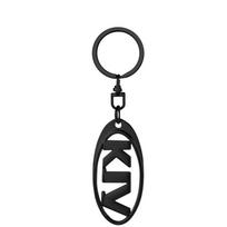 3D Metal/Leather Car Emblem Keychain Key Chain Keyring Pendant For KIA Rio Ceed Cerato Sportage Soul Sorento Picanto Optima Niro jlsz20 black