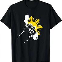 New Limited Philippine Map T Shirt Map of the Philippines Best Gift S 3xl Vintage Stretched Versatile Men 4XL yellow