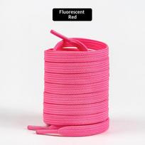 1 Pair Solid Color Flat Shoelaces, Replacement Shoe Laces for Canvas Casual Sports Shoes, Multi Sizes 120cm Shoe Accessories 120cm pink