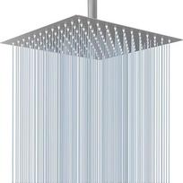 Aukšto slėgio lietaus tipo nerūdijančio plieno dušo galvutė, didelio srauto, 8  10  12  kvadratinė, slėgį didinanti konstrukcija, SPA vonios kambario dušo galvutė 12 inch