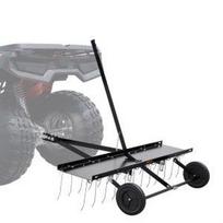 VEVOR prikabinamas aeratorius, 48 colių prikabinamas aeratorius su 24 spyruoklinio plieno nagais, vejos aeratorius-grėblys ATV arba vejapjovei 121.9 x 114 x 86.5 cm