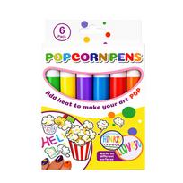 Popcorn pen stereo bubble multi-color creation multi-faceted yellow