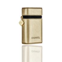 Chanel auksinis lūpų dažų dėklas Nešiojama kosmetikos laikymo krepšys Gold Makeup Bag