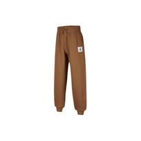 Jordan MJ Essentials Solid Color Drawstring Casual Cuffed Knit Joggers Kids bottoms Dark-Brown FZ1802-208 S