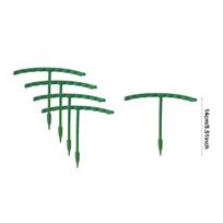 4/8 vnt. plastikinių augalų atraminių kuolų stovas augalų atraminis kuolas gėlėms, šiltnamiams, kompozicijoms, tvirtinimo stryko laikiklis, sodo įrankiai 14cm  4set blue