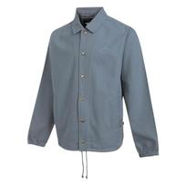 Vans FW/AW25 Torrey Canvas Single Button Solid Color Sports Fitness Jacket Men jackets VN000P74RV2 XS gray