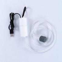 Akvariumo deguonies oro siurblys žuvų bakas USB tylus oro kompresorius aeratorius nešiojamas mini mažas deguonies generatorius akvariumo priedai 5V 1W gray