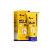 VCare Super Shield Sunscreen SPF 100 PA++++ | Lightweight & Non-Greasy | No White Cast | Broad Spectrum & High protection againts UVA,UVB,Blue Ligh