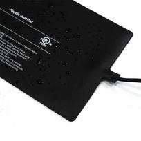 Far Infrared Heat Panel Heating Mat for Reptile Heated Pet Pad (Black,M) juoda