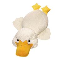 5570120Cm Big Stuffed Animal Duck Plush Toys Soft Duck Plush Pillow Mat Sleeping Cushion Birthday Valentine'S Gift 55cm